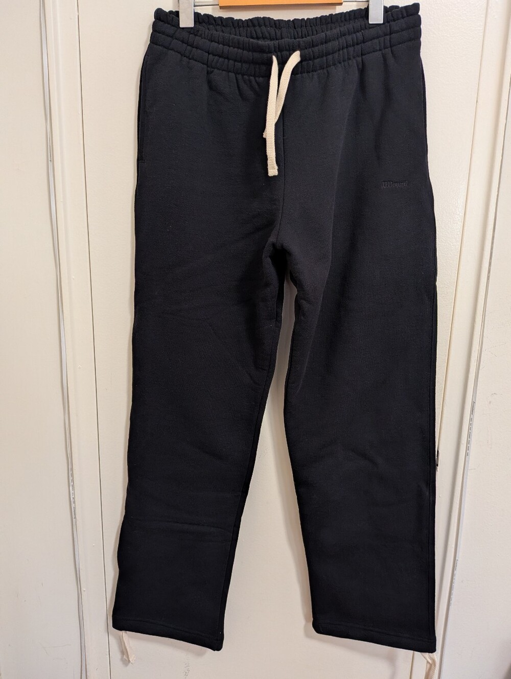 JJJJound J80 Black Sweatpants Size L Made in USA Relaxed